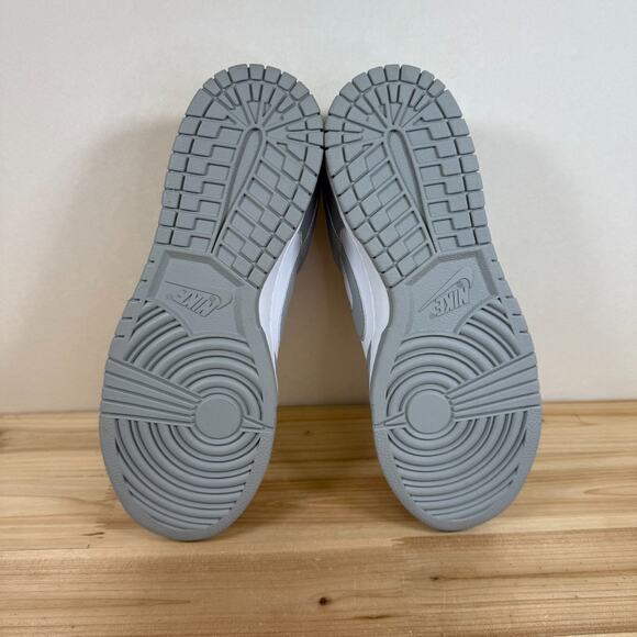 Nike Dunk Low Retro sneakers Mens 10 Light Smoke Grey White HF5441-105 NEW NIB - Picture 6 of 11